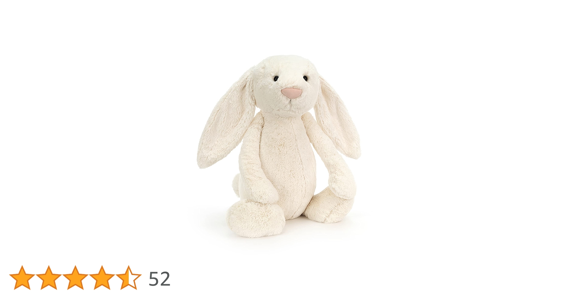 Amazon.co.jp: Jellycat (ジェリーキャット)Basfhul Cream Bunny